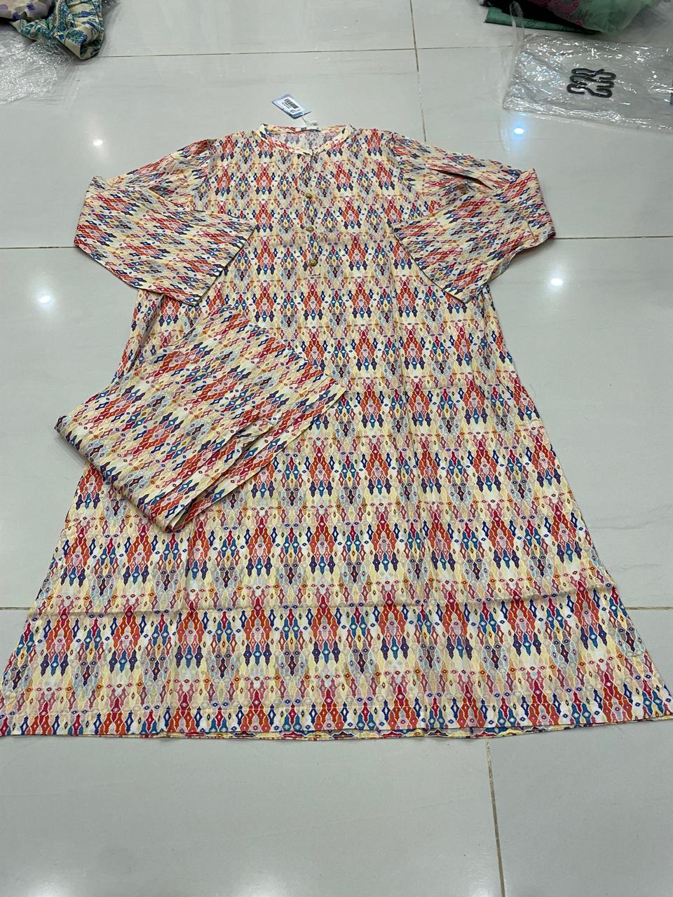 2PC ALLOVER PRINTED LAWN