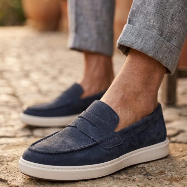 SUEDE PENNY LOAFERS  SIZE 41\42\43\45