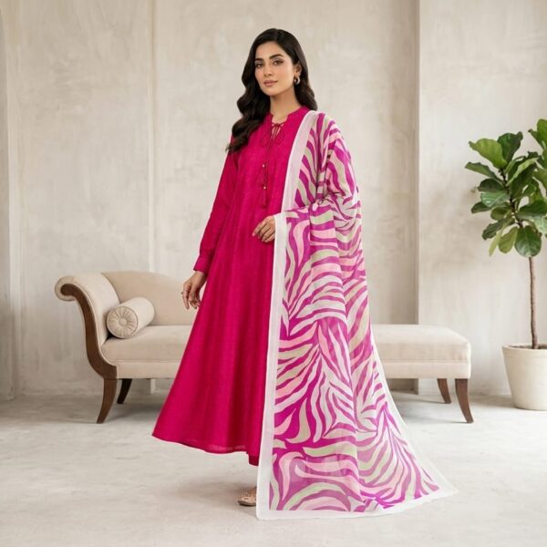 KAYSERIA PRINTED LAWN 2-PC SHIRT AND DUPTTA